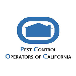 badge from the Pest Control Operators of California (PCOC) for Valley Pest Solutions